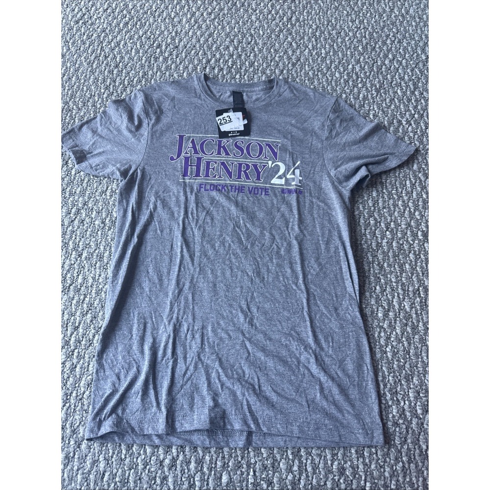 BreakingT® ADULT Small‎ Lamar Jackson-Derrick Henry '24 Baltimore Ravens T-Shirt